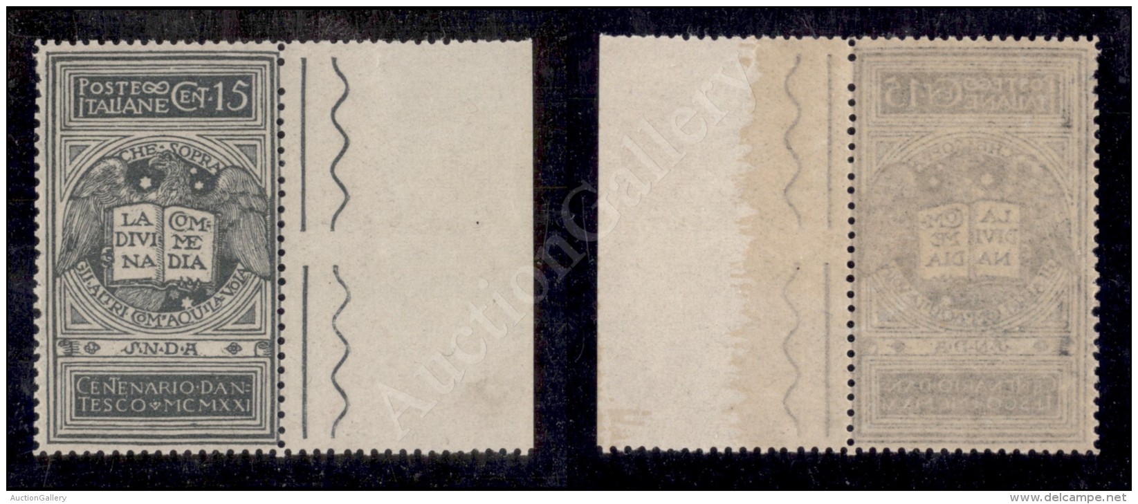 1921 - Non Emesso - 15 Cent Grigio (116A) Nuovo Con Gomma Integra (500+) - Other & Unclassified