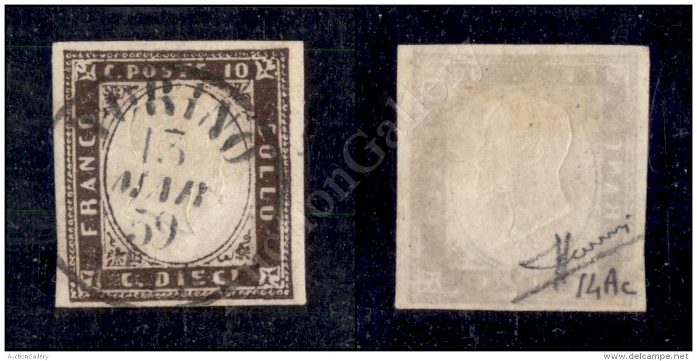 1859 - 10 Cent Bruno Porpora (14Ac) - Sorani (1.000) - Other & Unclassified