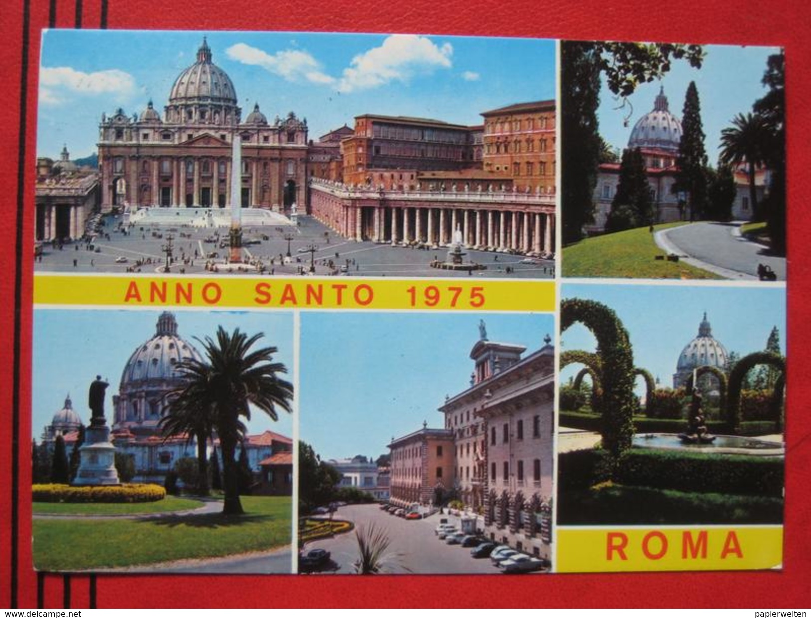 Roma / Citta Del Vaticano (RM) - Mehrbildkarte "Anno Santo 1975 Roma" - Vatikanstadt