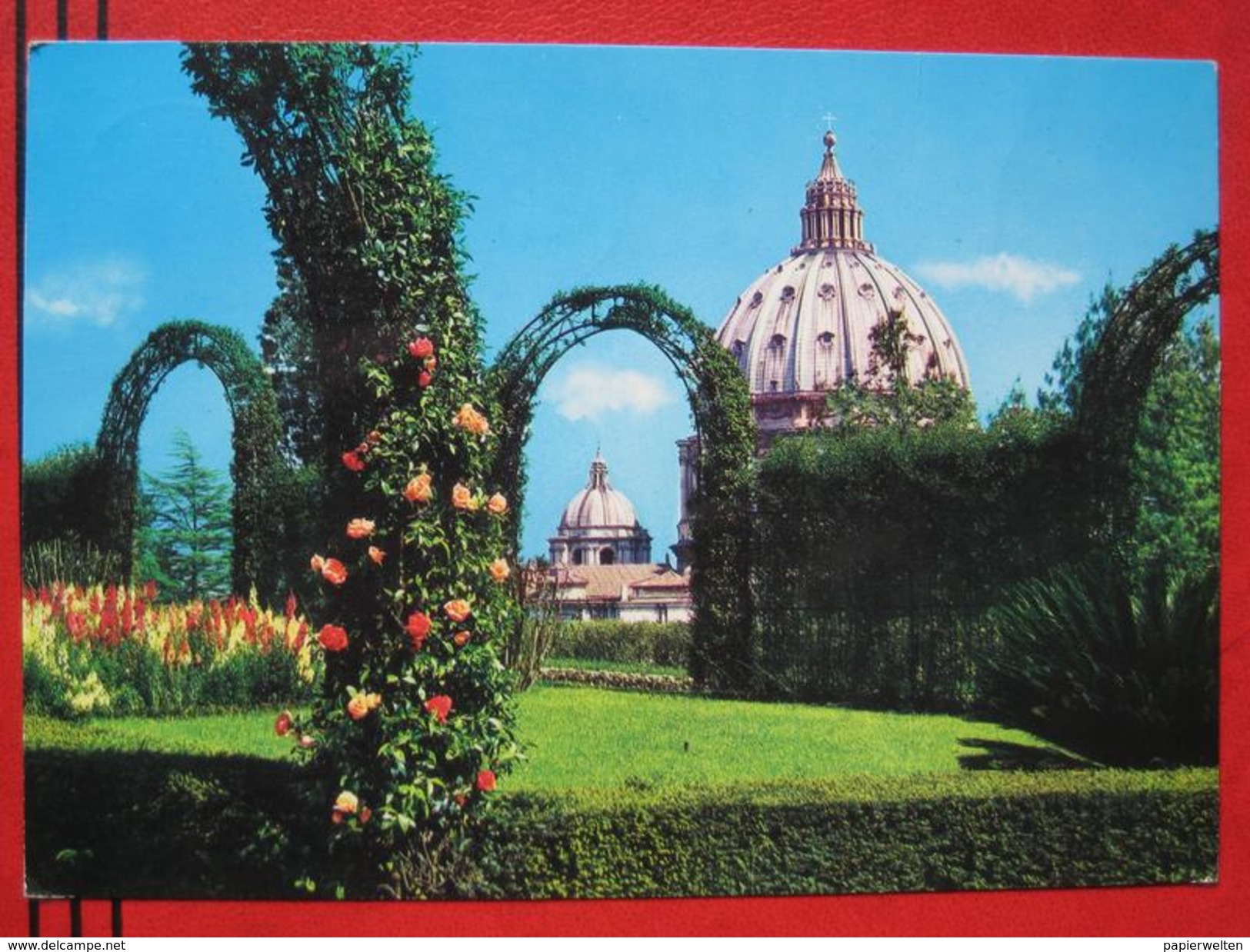 Roma / Citta Del Vaticano (RM) - La Cupola Di S. Pietro Dal Giardini Vaticani - Vatikanstadt