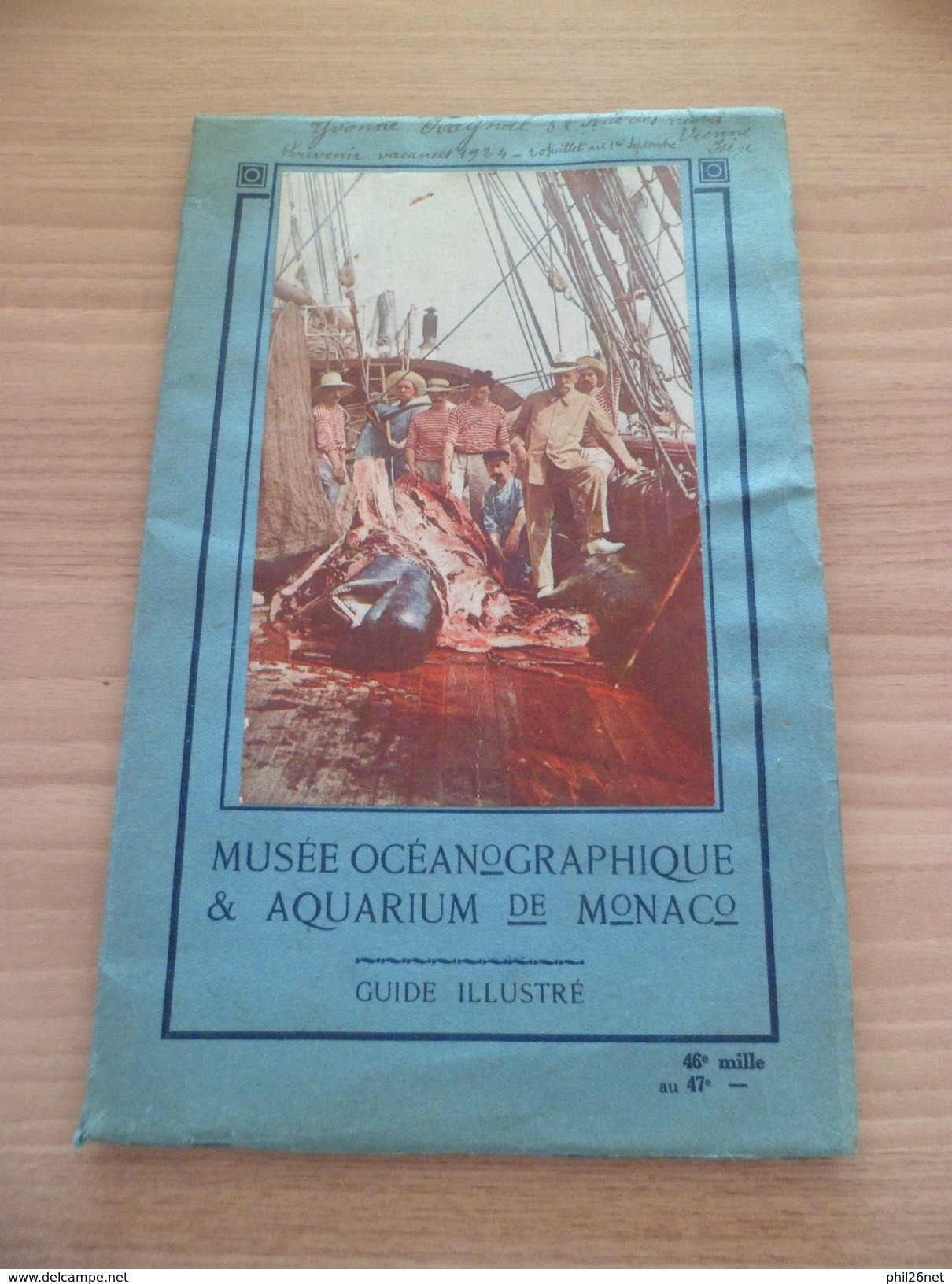 Guide Illustré Musée Océanographique & Aquarium De Monaco 1920 Imp.Robaudy Cannes Photos: Seeberger-Giletta-Enrietti- TB - Lettres & Documents