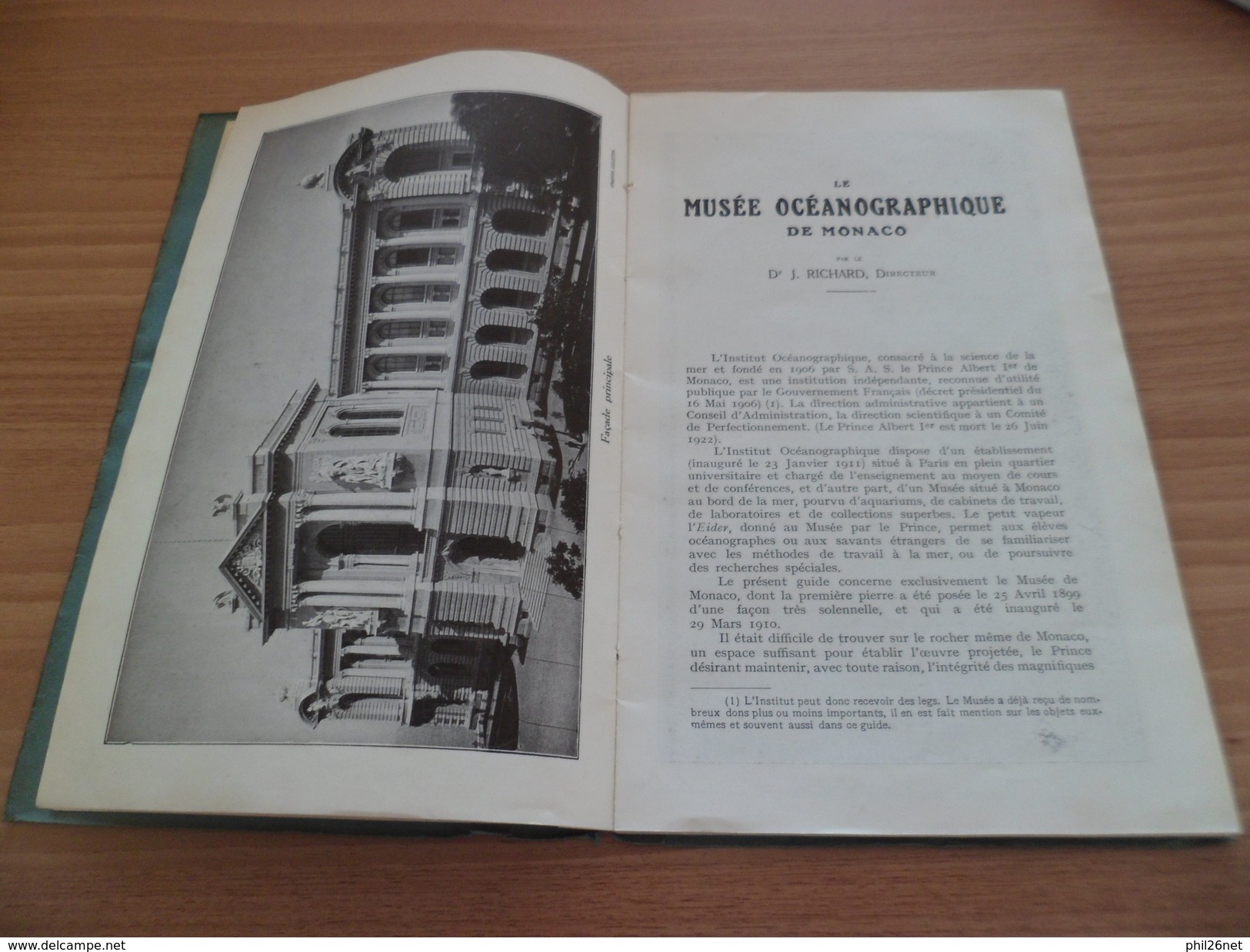 Guide Illustré Musée Océanographique & Aquarium De Monaco 1920 Imp.Robaudy Cannes Photos: Seeberger-Giletta-Enrietti- TB - Brieven En Documenten