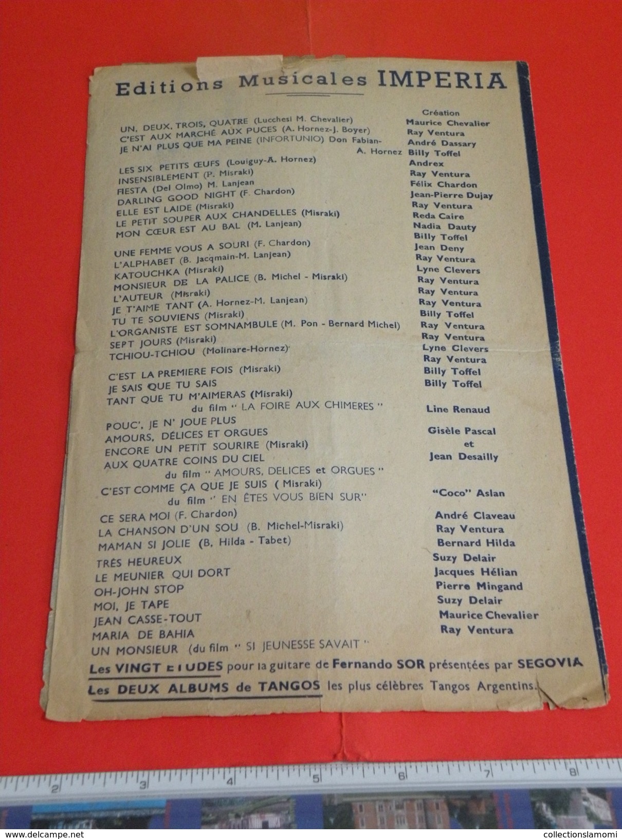 Musique & Partitions > Chansonniers > Mon Coeur Est Au Bal, Charlotte Lysès & Marc Lanjean, Musique Marc Lanjean 1947 - Chansonniers