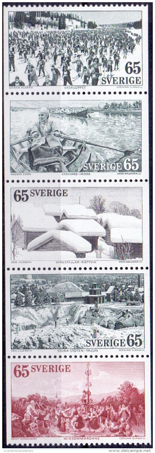 ZWEDEN 1973 Dalom PF-MNH - Nuovi