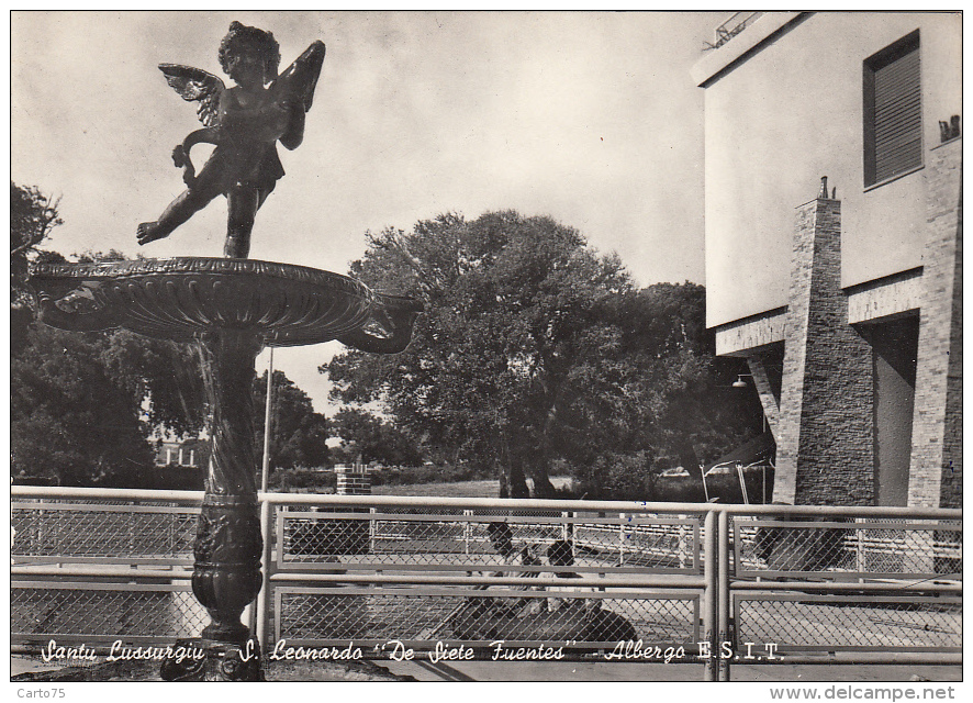 Italie - Santu Lussurgiu - San Leonardo "de Siete Funetes" - Albergo E.S.I.T. - 1958 - Oristano