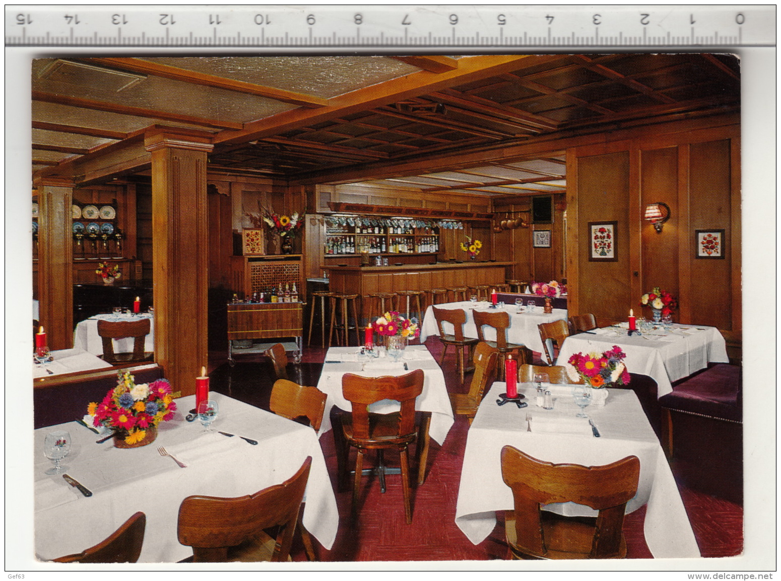 Gstaad - Hotel Olden - Restaurant "Olden Bar" - Hotels & Restaurants