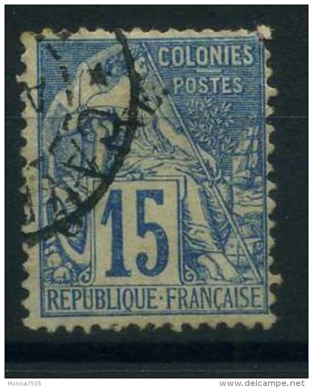 COLONIES GENERALES ( POSTE ) : Y&amp;T  N°  51  TIMBRE  BIEN  OBLITERE , A  VOIR . - Alphee Dubois