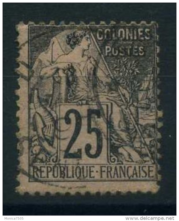 COLONIES (  POSTE ) : Y&amp;T  N°  54  TIMBRE  BIEN  OBLITERE , A  VOIR . - Alphée Dubois