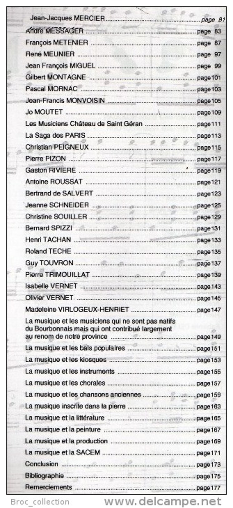 La Grande Famille Des Musiciens Bourbonnais, Cercle Généalogique Et Héraldique Du Bourbonnais, 2004, Port Offert - Bourbonnais