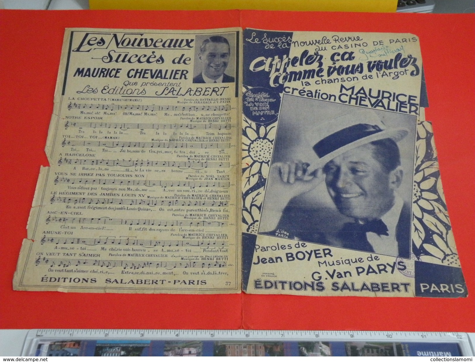 Musique & Partitions > Chansonniers > Appelez ça Comme Vous Voulez - Jean Boyer, Musique Georges Van Parys - Chansonniers