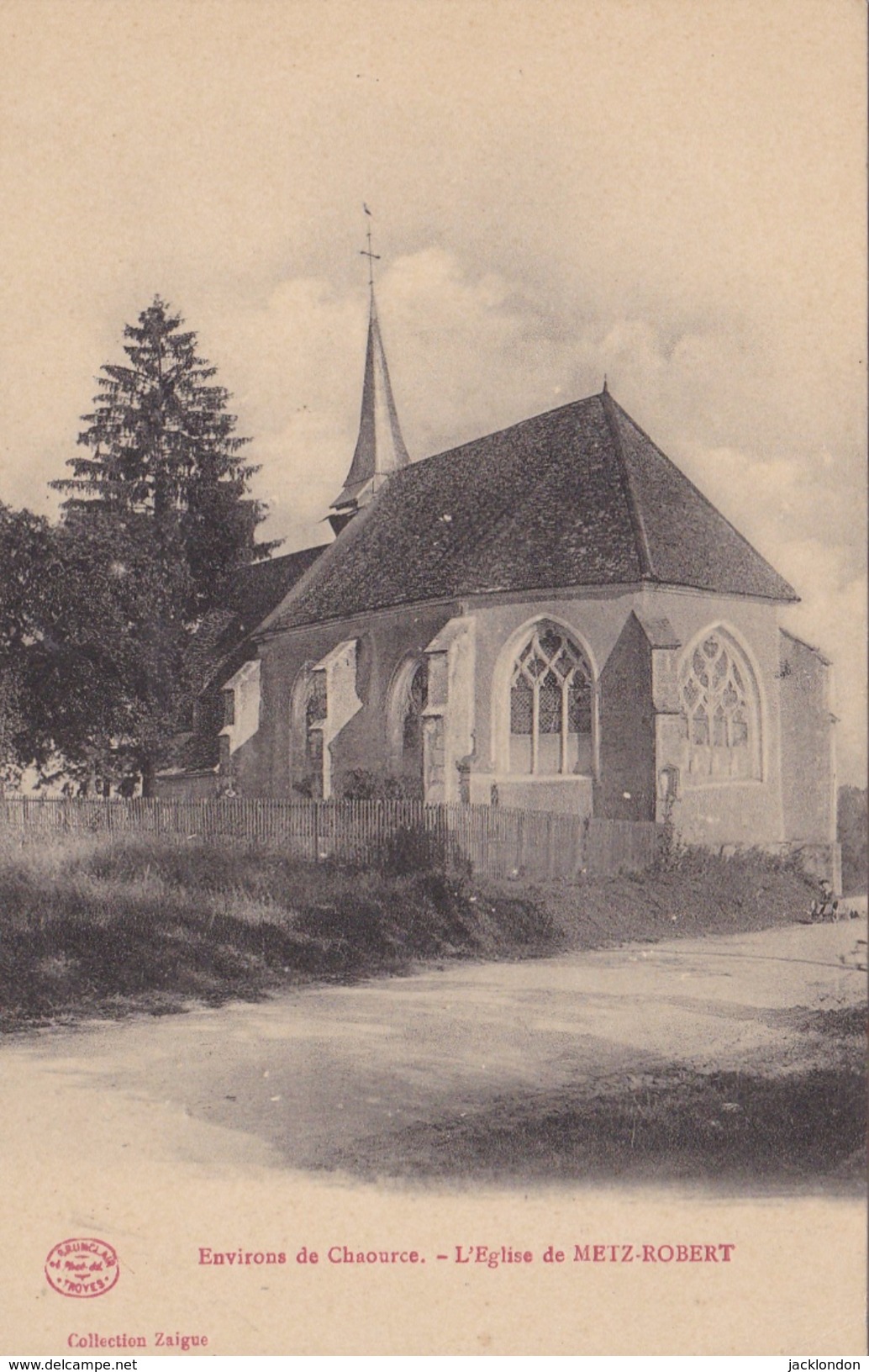 10 -  Environs De CHAOURCE - L'Église De METZ ROBERT - Chaource