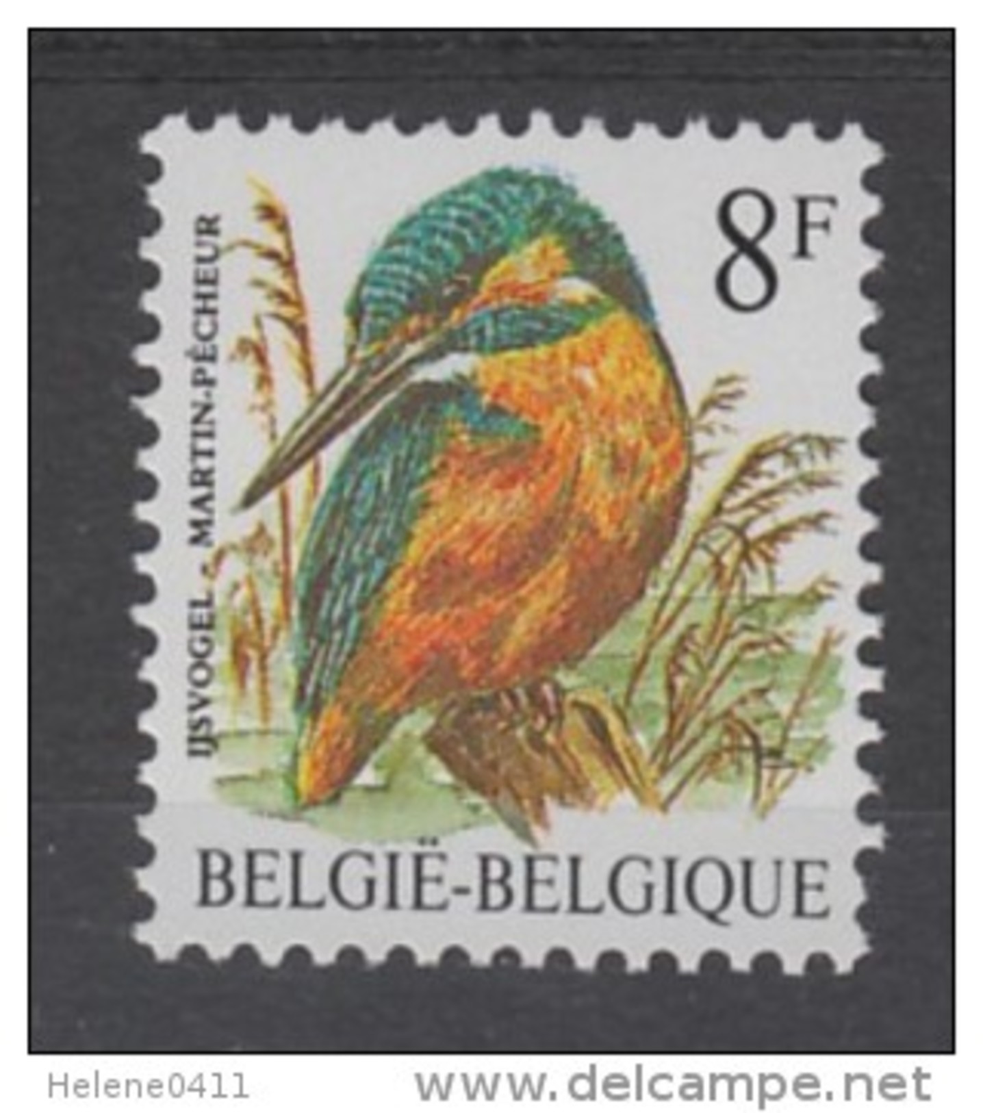 TIMBRE NEUF DE BELGIQUE - OISEAU DE BUZIN : MARTIN-PECHEUR N° Y&T 2237 - Sonstige & Ohne Zuordnung