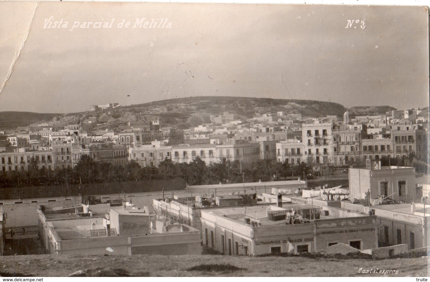 VISTA PARCIAL DE MELILLA (CARTE PHOTO) - Melilla