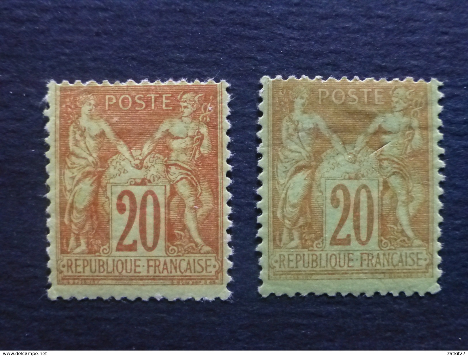 Année 1884 N° 96  Neuf * Cote 175 &euro; - 1876-1898 Sage (Tipo II)