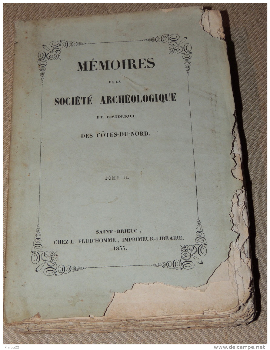 POTIER DE COURCY - Dictionnaire Héraldique De Bretagne ... - Saint-Brieuc 1855 - 1801-1900