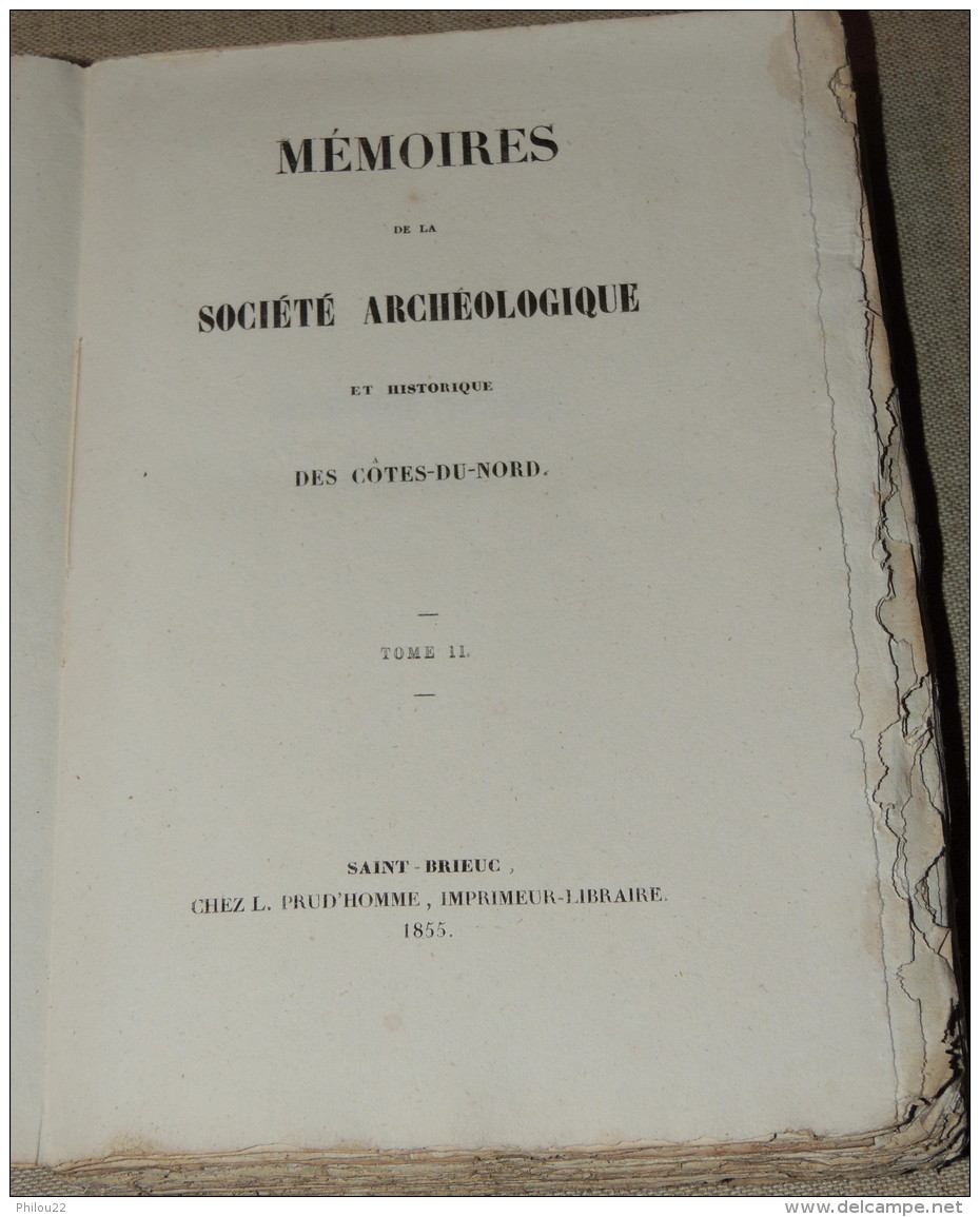 POTIER DE COURCY - Dictionnaire Héraldique De Bretagne ... - Saint-Brieuc 1855 - 1801-1900