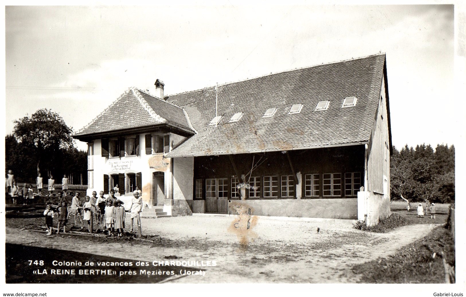 Colonie De Vacance Des Chardouilles "La Reine Berthe" Près Mezière (Jorat) - Jorat-Mézières