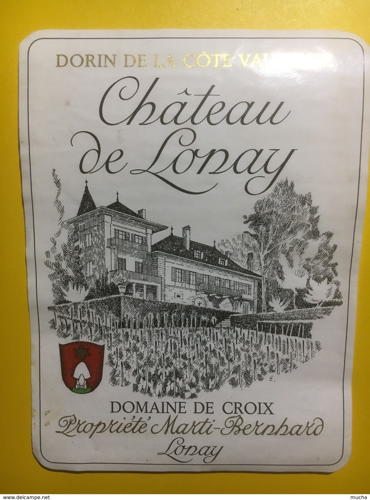 3833 -  Château De Lonay Domaine De Croix Suisse - Autres & Non Classés