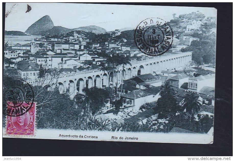 RIO DE JANEIRO    RARE CARTE TOILEE           NEW - Other & Unclassified