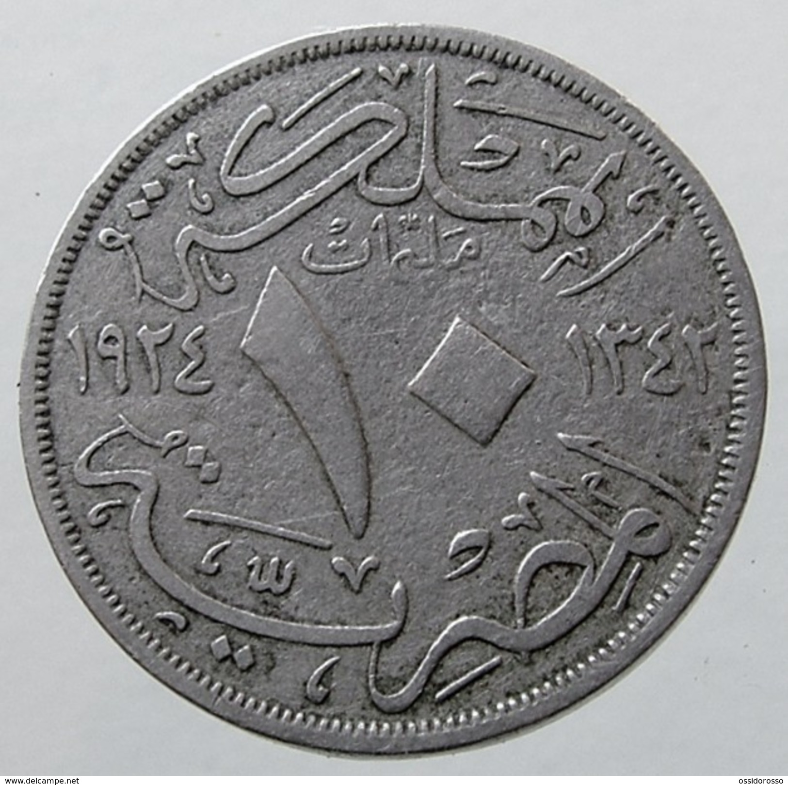 1924 - Egypt 10 Milliemes - (AH 1342) - KM# 334 - - Egitto