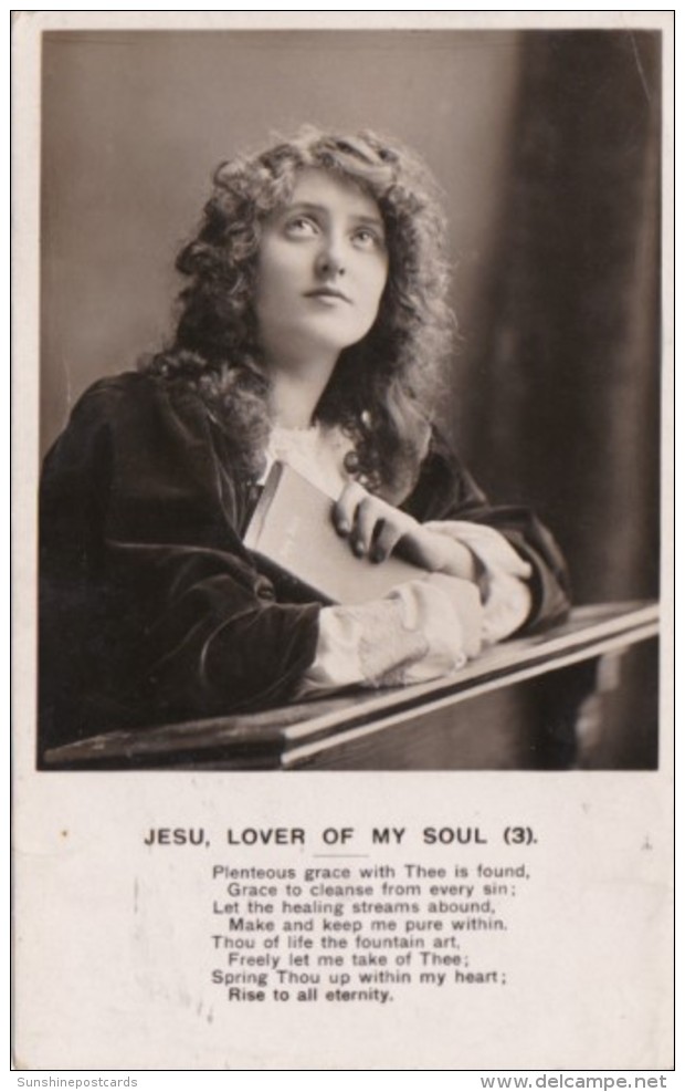 Bamforth Jesu Lover Of My Soul No 3 1905 - Jesus