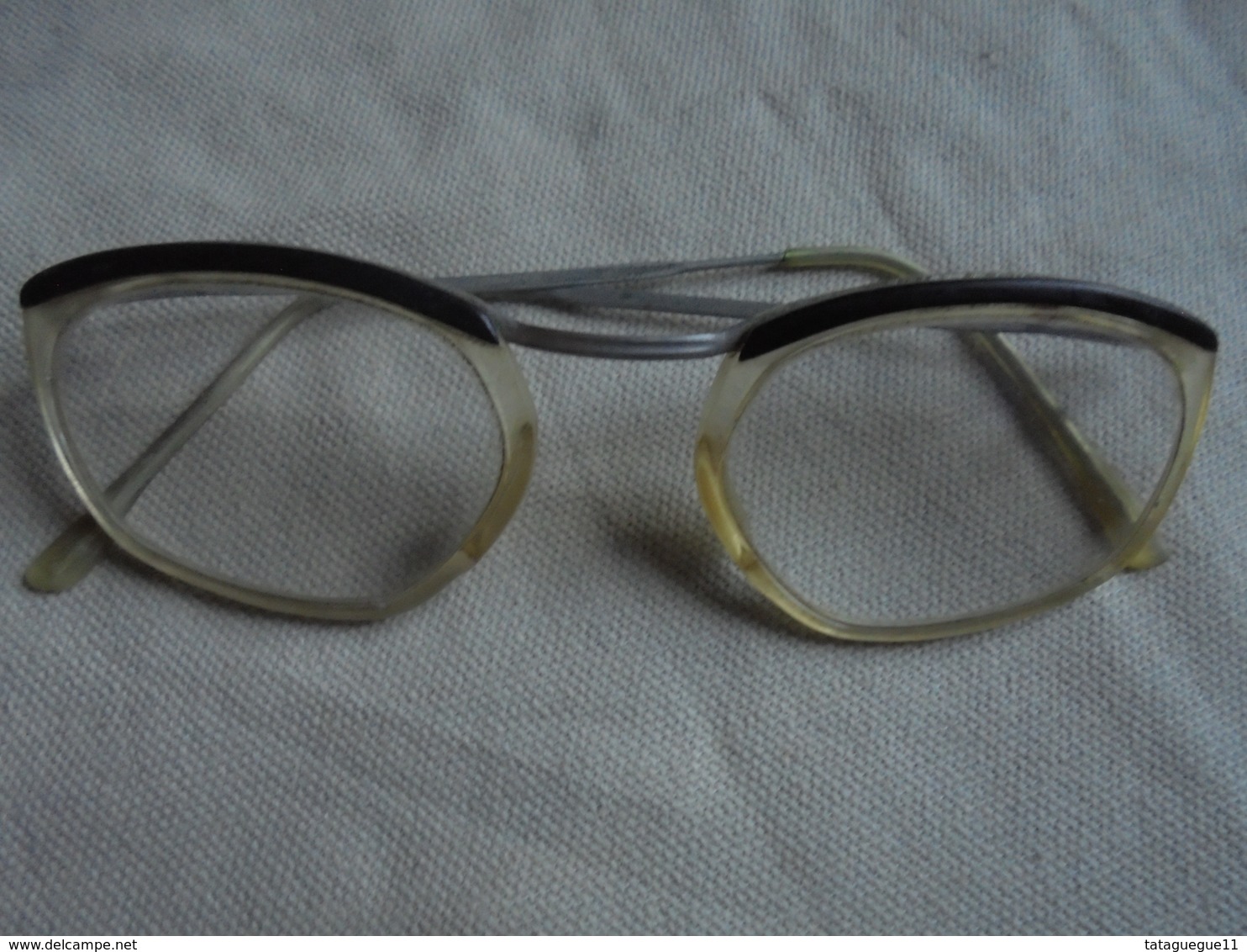 Ancien - Paire De Lunettes De Vue Pour Femme Années 50 - Glasses