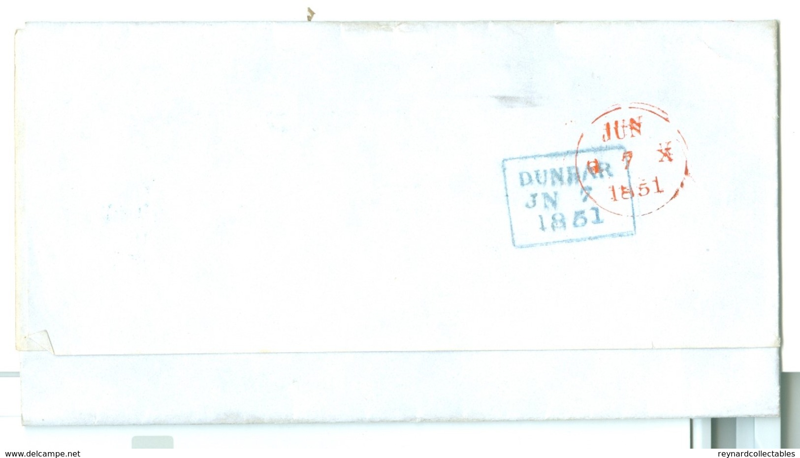1851 GB,Scotland Entire "British League Of Juvenile Abstainers" Meeting Report Dunbar Postmark 111 - Briefe U. Dokumente