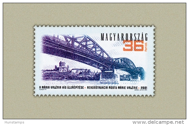 Hungary 2001. Maria Valeria Bridge Stamp MNH (**) Michel: 4698 / 0.60 EUR - Ongebruikt