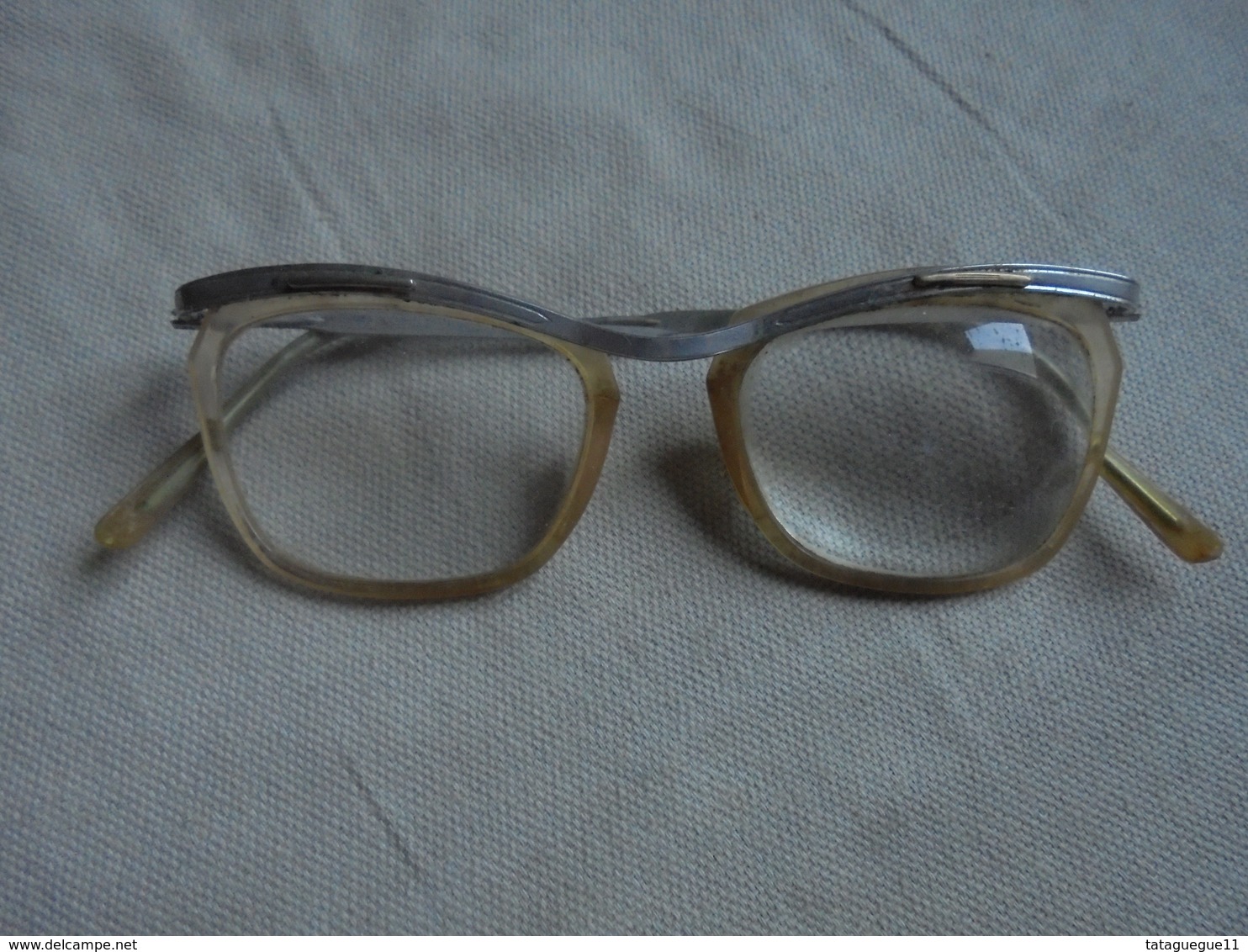 Ancien - Paire De Lunettes De Vue Enfant Années 40/50 - Glasses