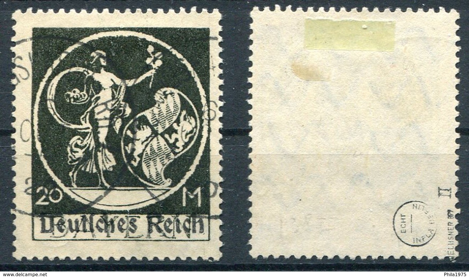 Deutsches Reich Michel-Nr. 138II Vollstempel - Geprüft - Gebraucht