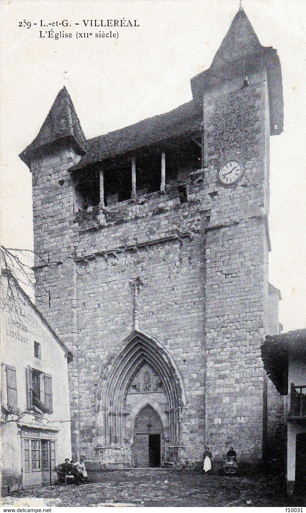 VILLEREAL  L'Eglise - Autres & Non Classés