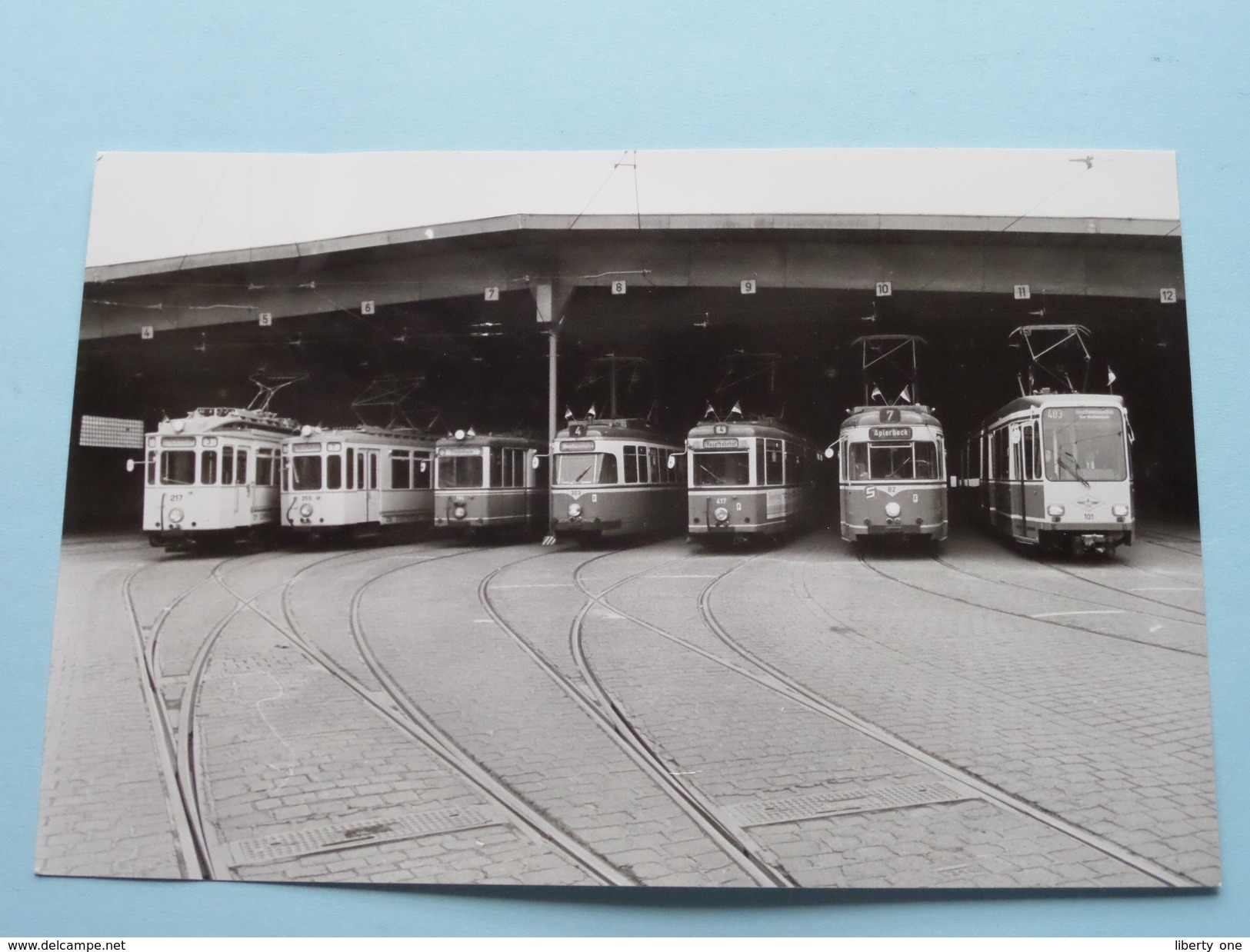 TRAM ( O.a. Stelplaats + Oude Repro ( Photo Dormunder Stadtwerke AG ) 2 Stuks ( Voir/zie Foto´s Voor Details ) - Autres & Non Classés