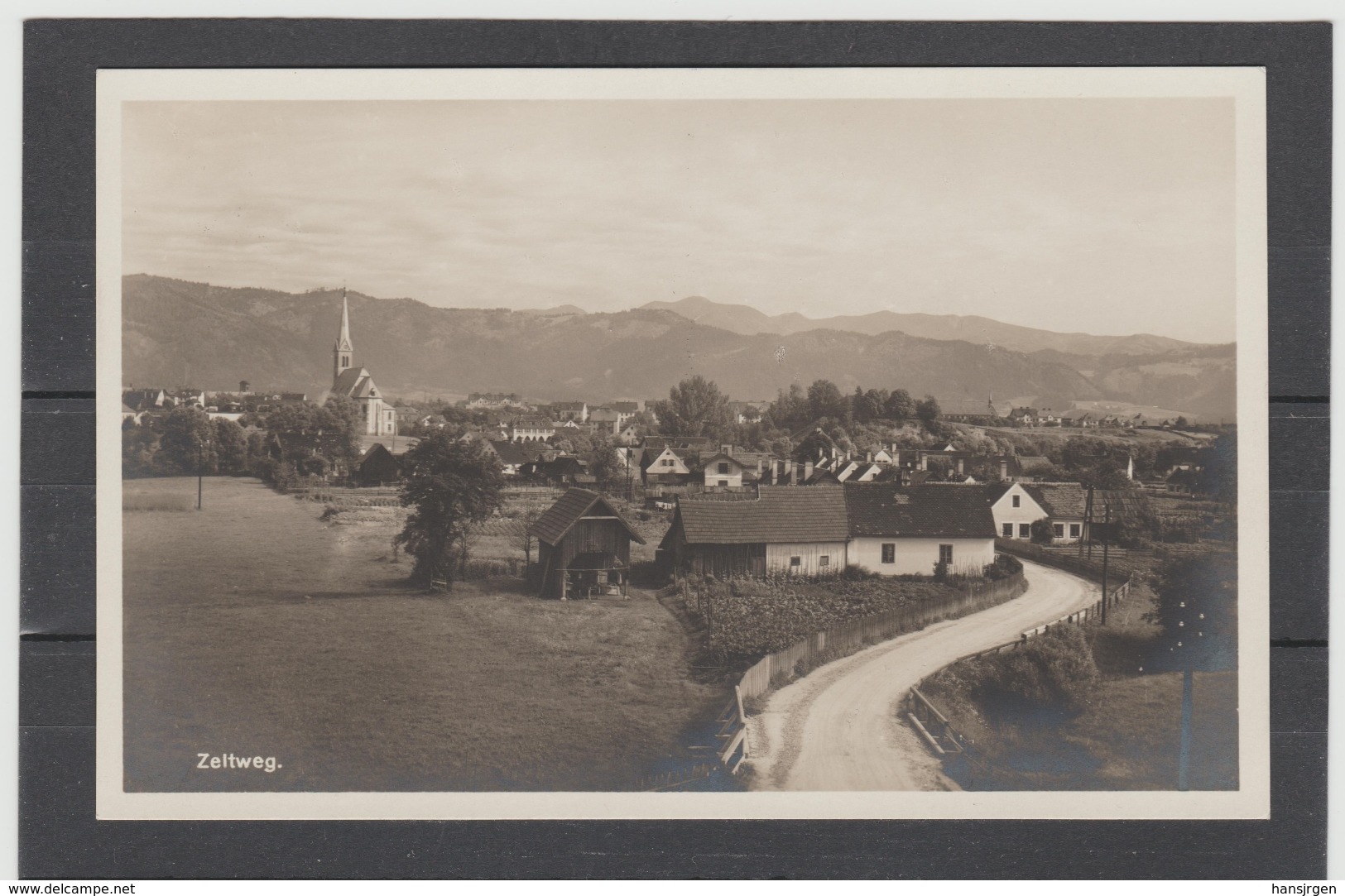 STM520 ANSICHTSKARTE JAHR 1935 ZELTWEG UNGEBAUCHT - Zeltweg