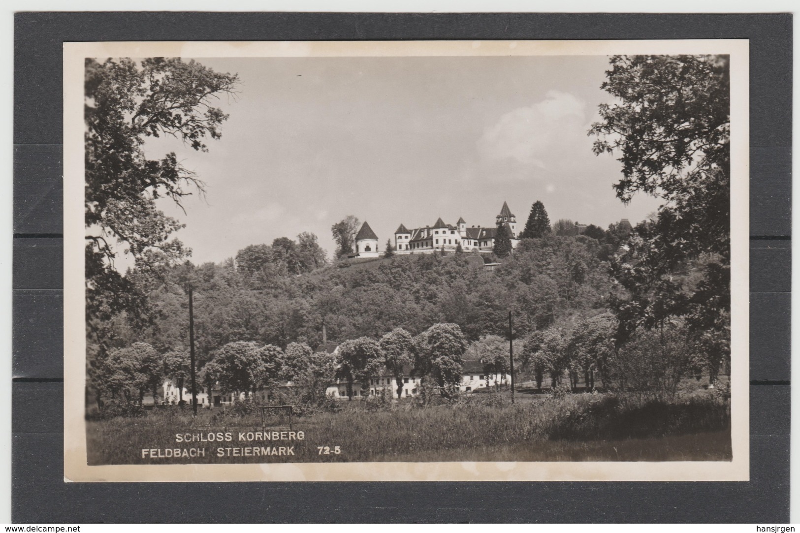 STM522 ANSICHTSKARTE FELDBACH SCHLOSS KORNBERG  UNGEBAUCHT - Feldbach