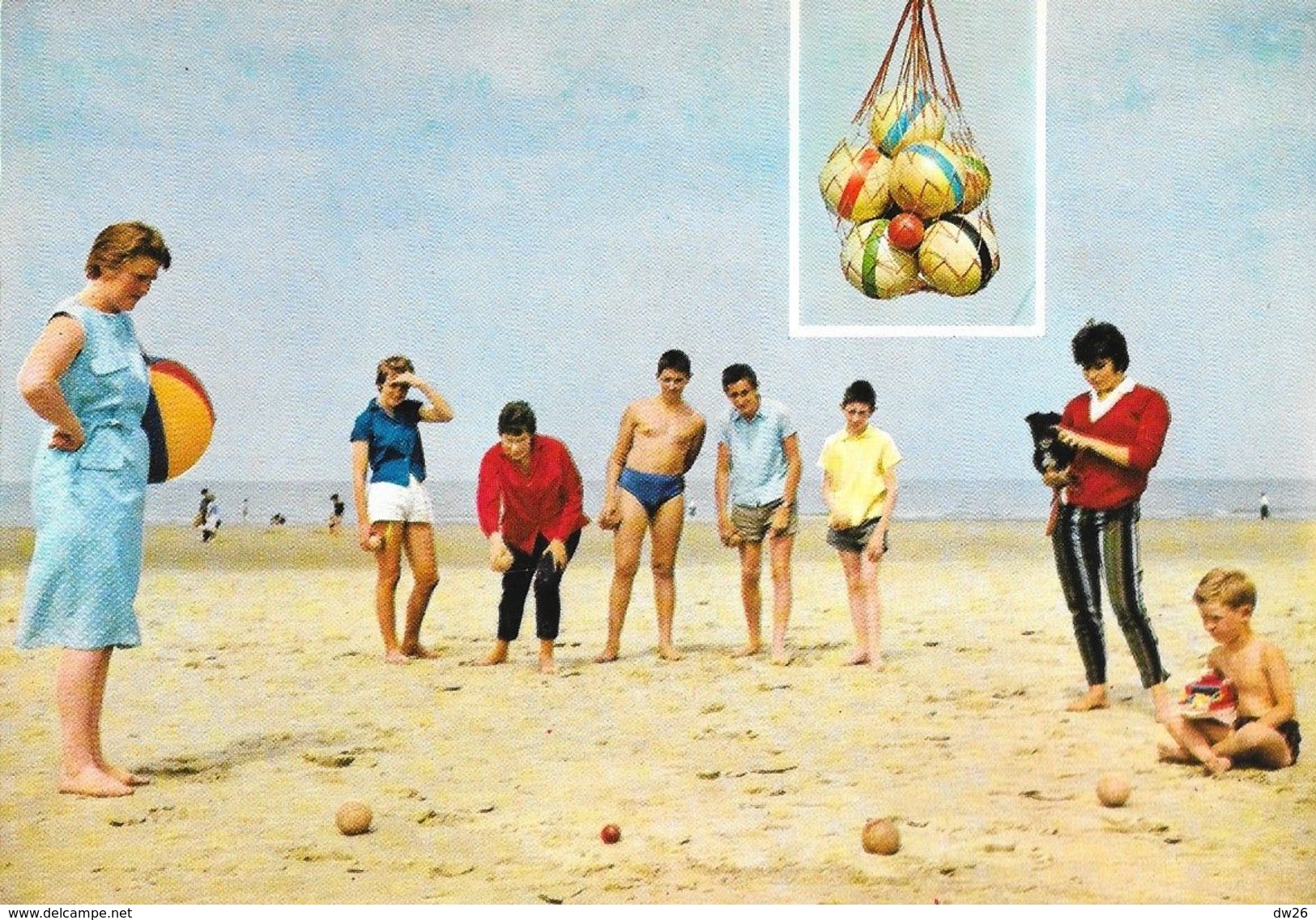 La Pétanque Sur La Plage - Edition Vog, Bruxelles - Carte Non Circulée - Pétanque