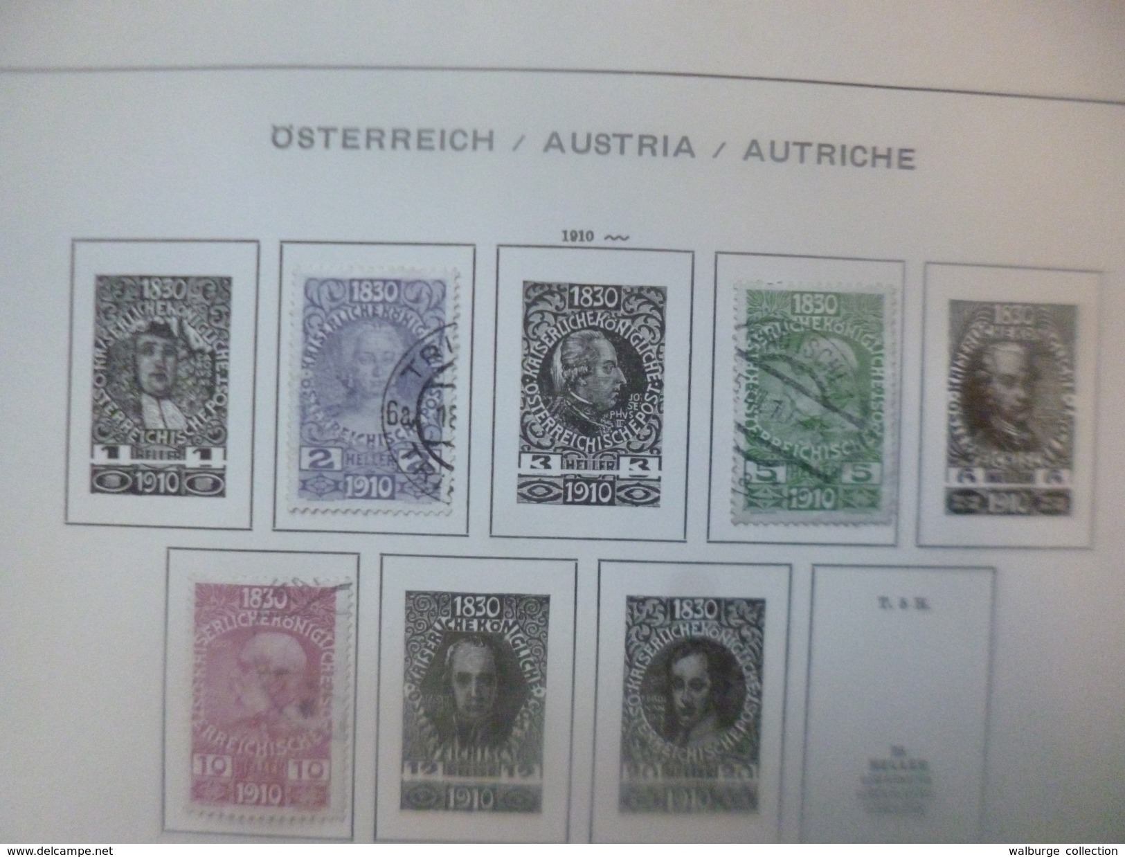 AUTRICHE 1850-1937 + LOMBARDIE-VENETIE+BUREAU DE TURQUIE+BOSNIE+QUELQUES SERVICES.MAJORITES OBLITERES