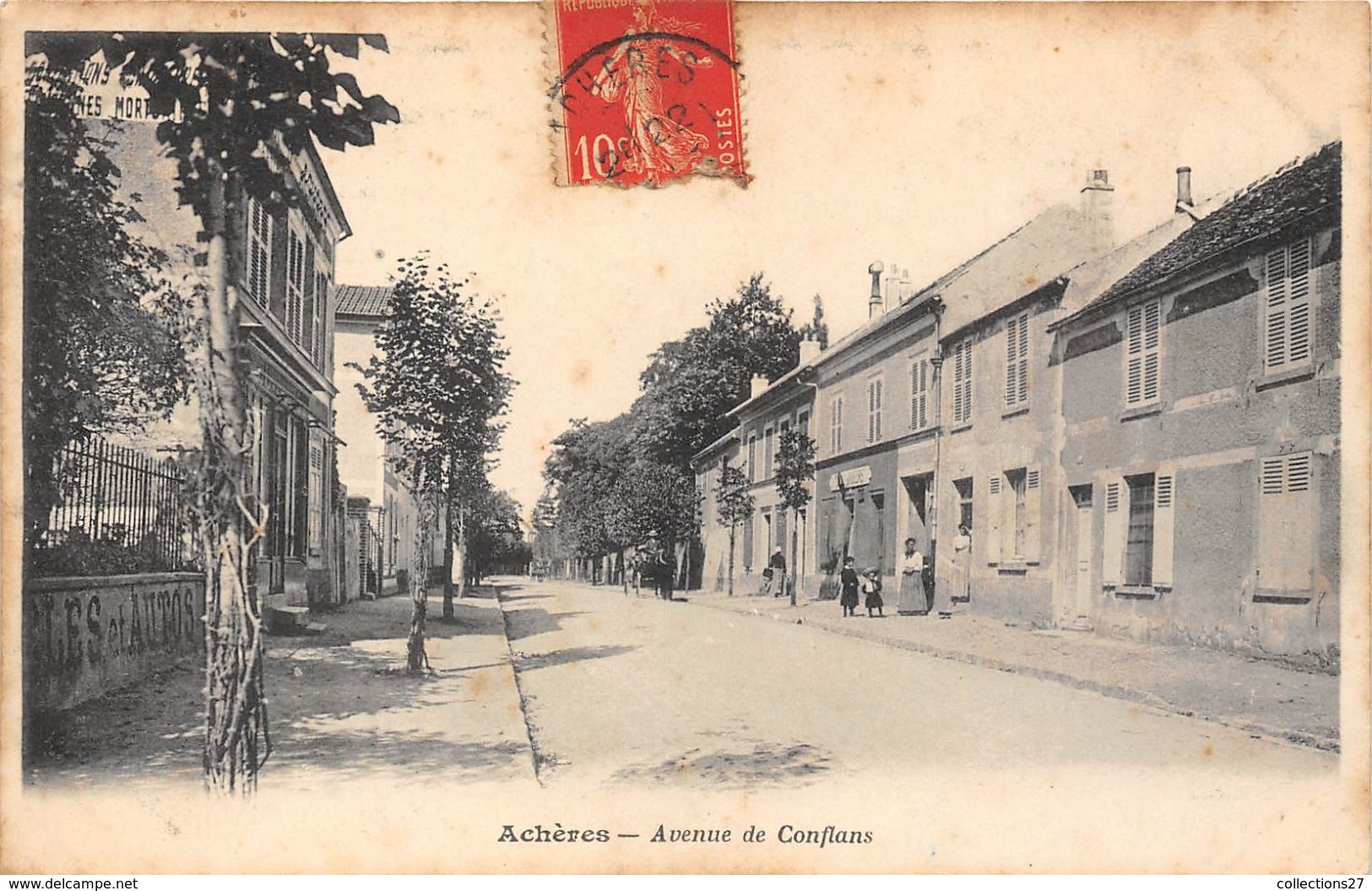 78-ACHERES- AVENUE DE CONFLANS - Acheres