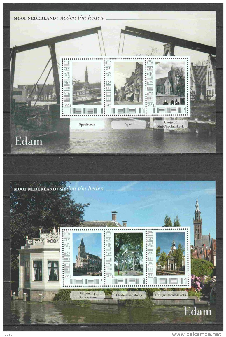 Netherlands 2007 Cities Past &amp; Present (18) EDAM - Very Limited Issue - Timbres Personnalisés
