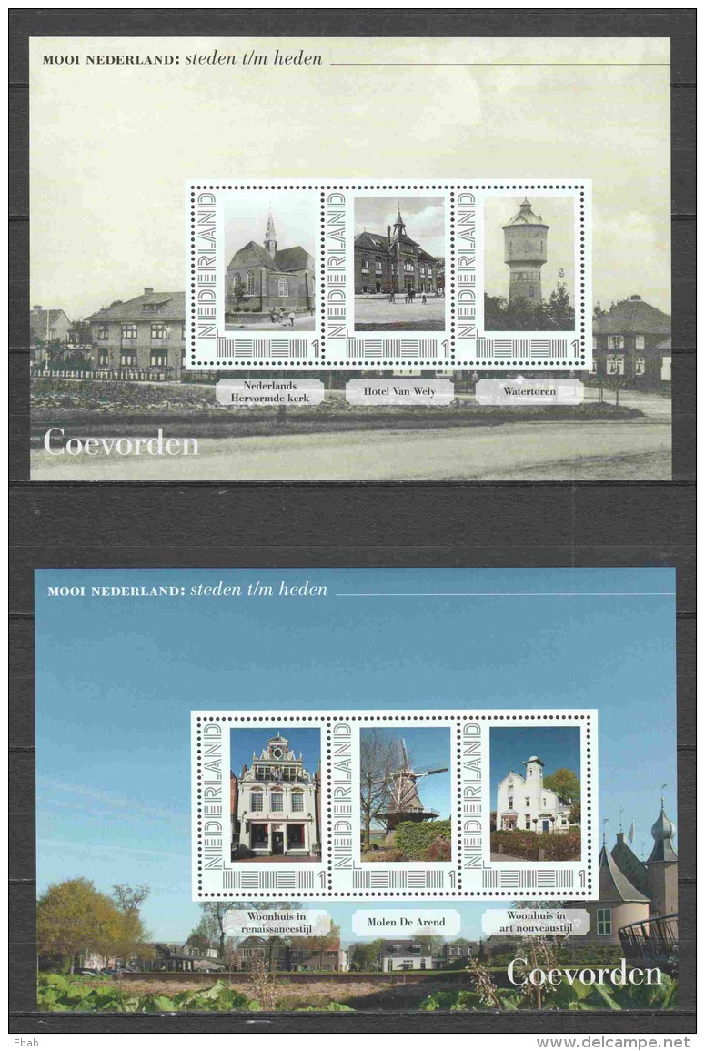 Netherlands 2008 Cities Past &amp; Present (20) COEVORDEN - Very Limited Issue - Personalisierte Briefmarken