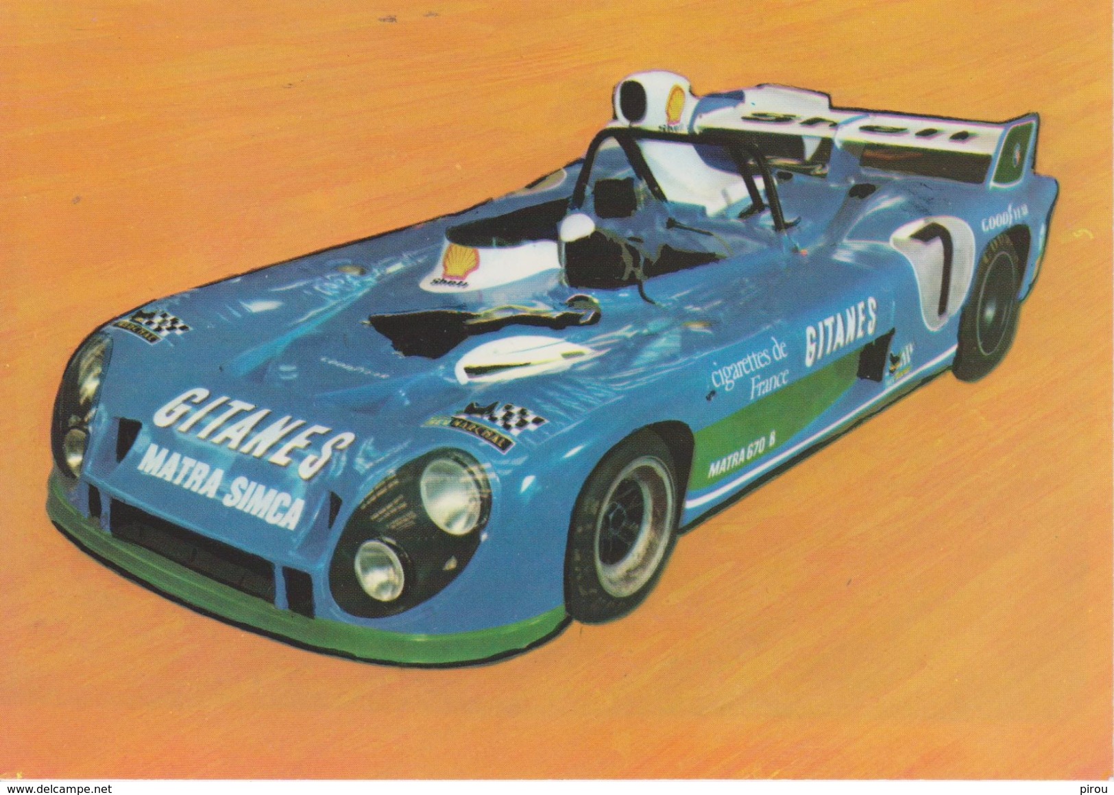 MATRA SIMCA 670 B Vainqueur Des 24 H  Du MANS  1974 - Le Mans