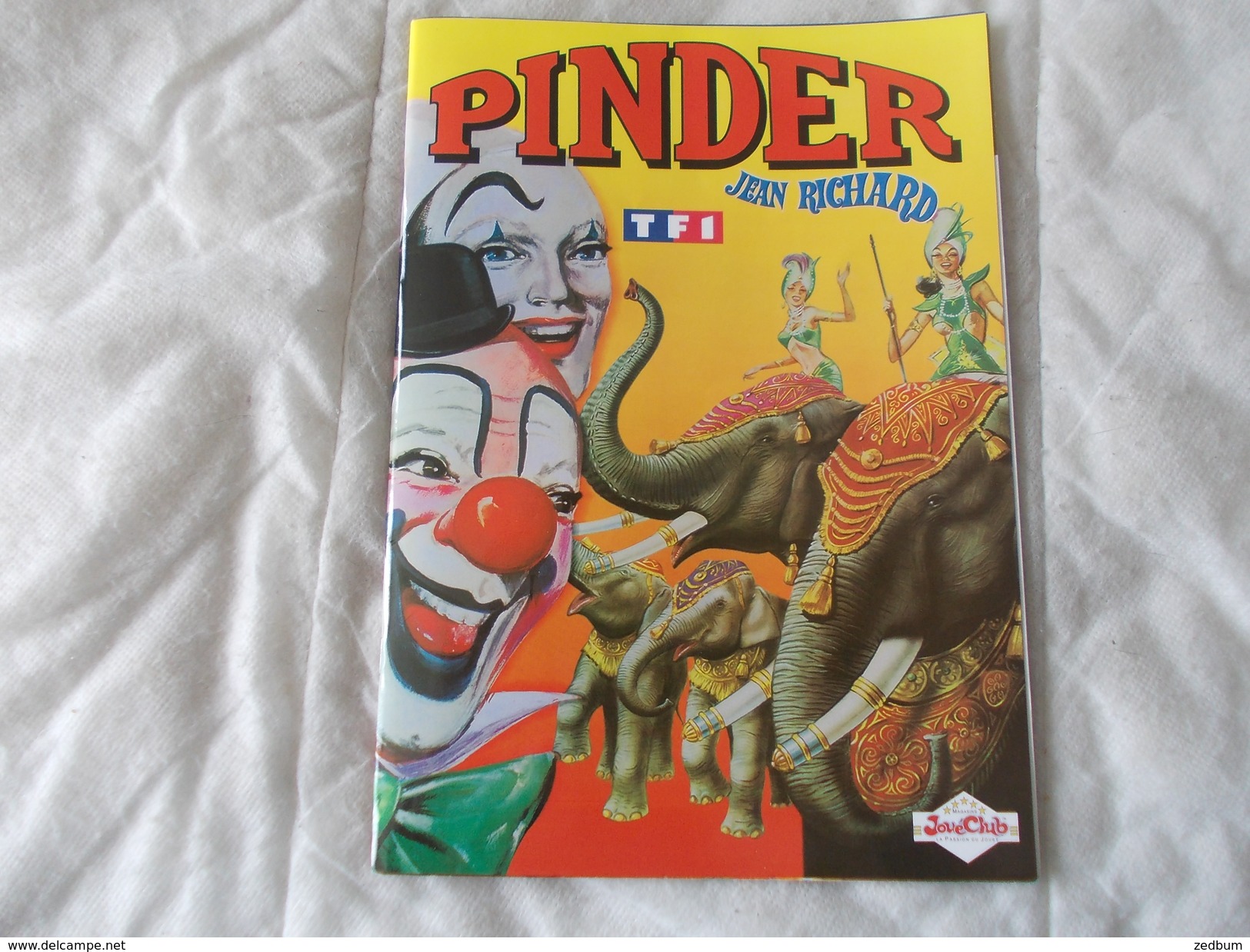 CIRQUE PINDER JEAN RICHARD Programme 1995 - Programmi