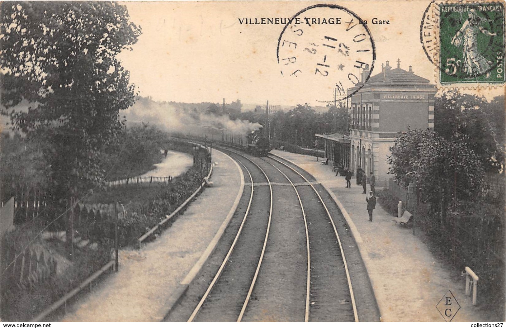 94-VILLENEUVE-TRIAGE- LA GARE - Villeneuve Saint Georges