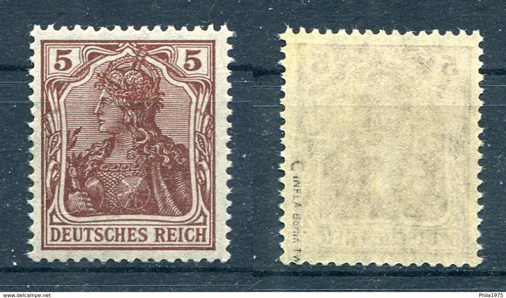 Deutsches Reich Michel-Nr. 140c Postfrisch - Geprüft - Ungebraucht