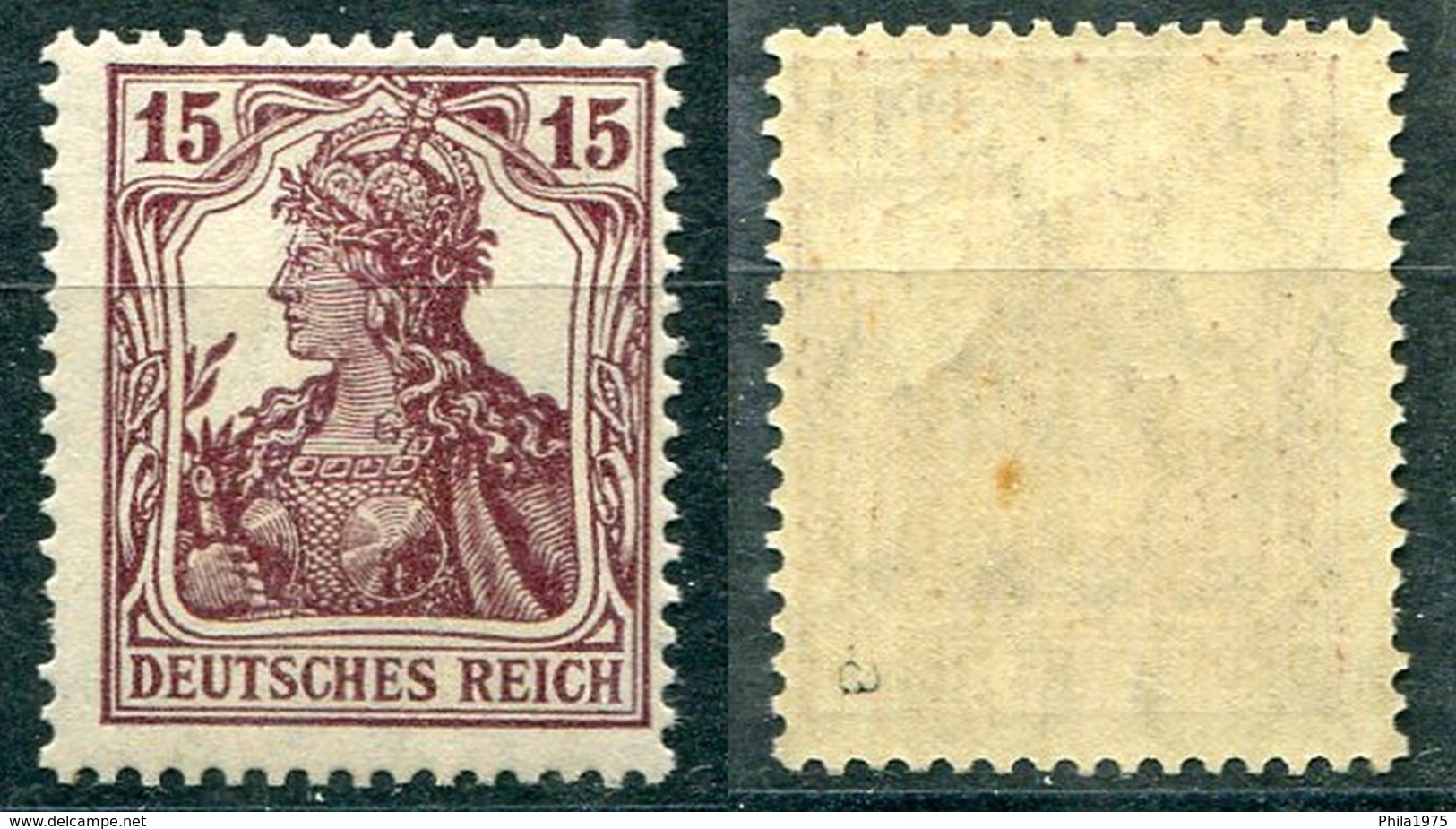 Deutsches Reich Michel-Nr. 142a Postfrisch - Geprüft - Ungebraucht