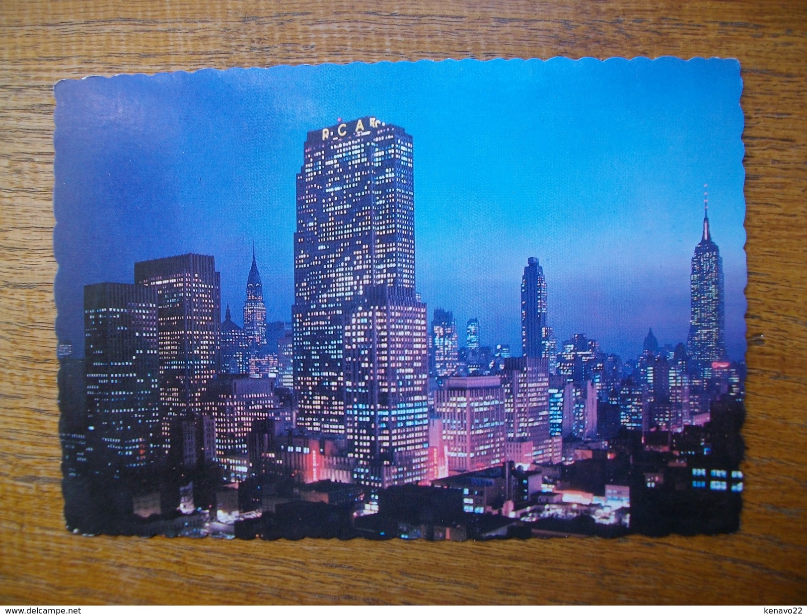 états-unis , New York City, Night Falls On Midtown Manhattan - Multi-vues, Vues Panoramiques
