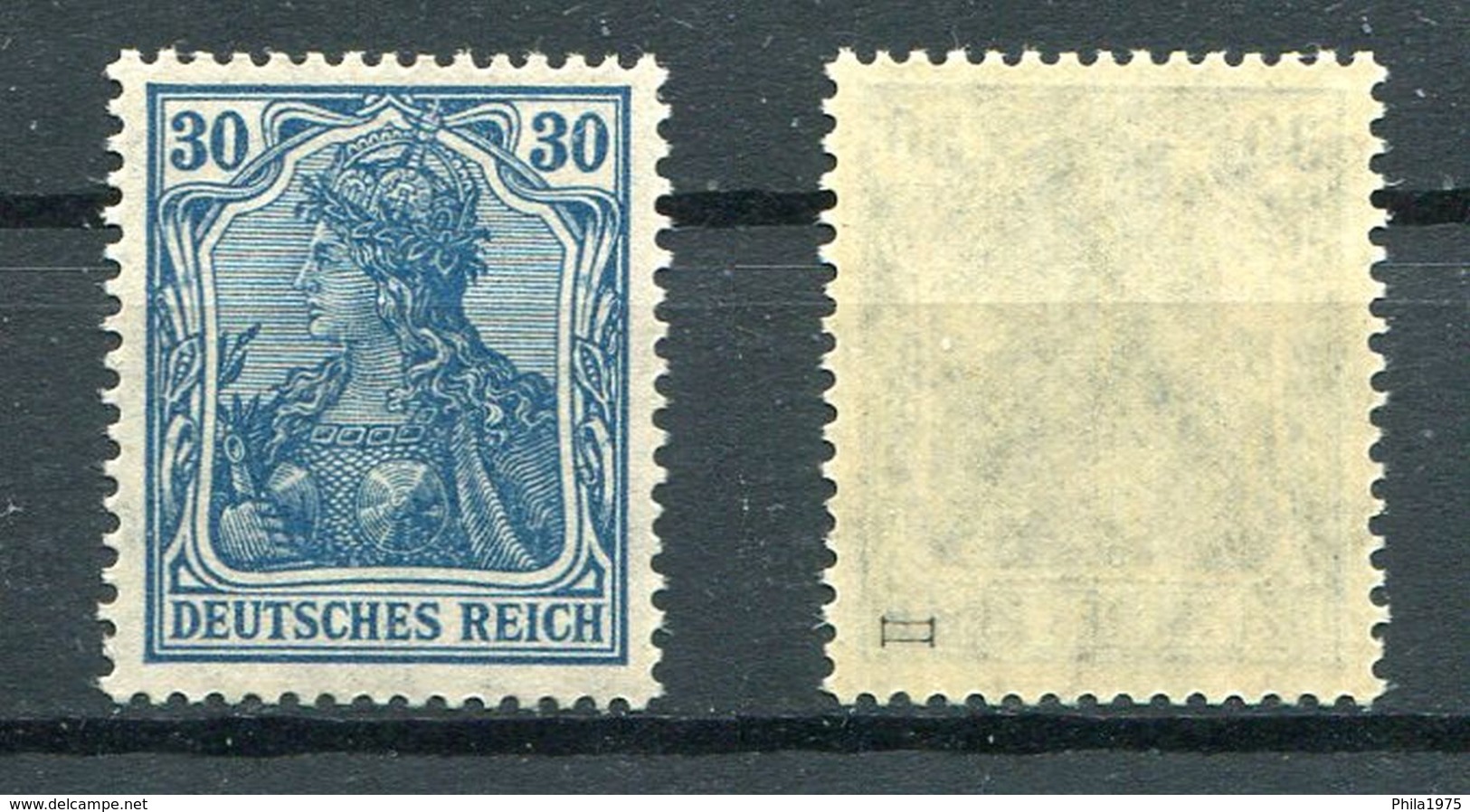 Deutsches Reich Michel-Nr. 144II Postfrisch - Geprüft - Ungebraucht