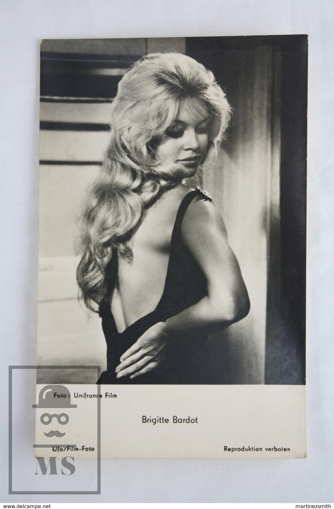 1950's Vintage Real Photo Cinema Film Actress: Brigitte Bardot UFA Film - 14 X 9 Cm - Fotos