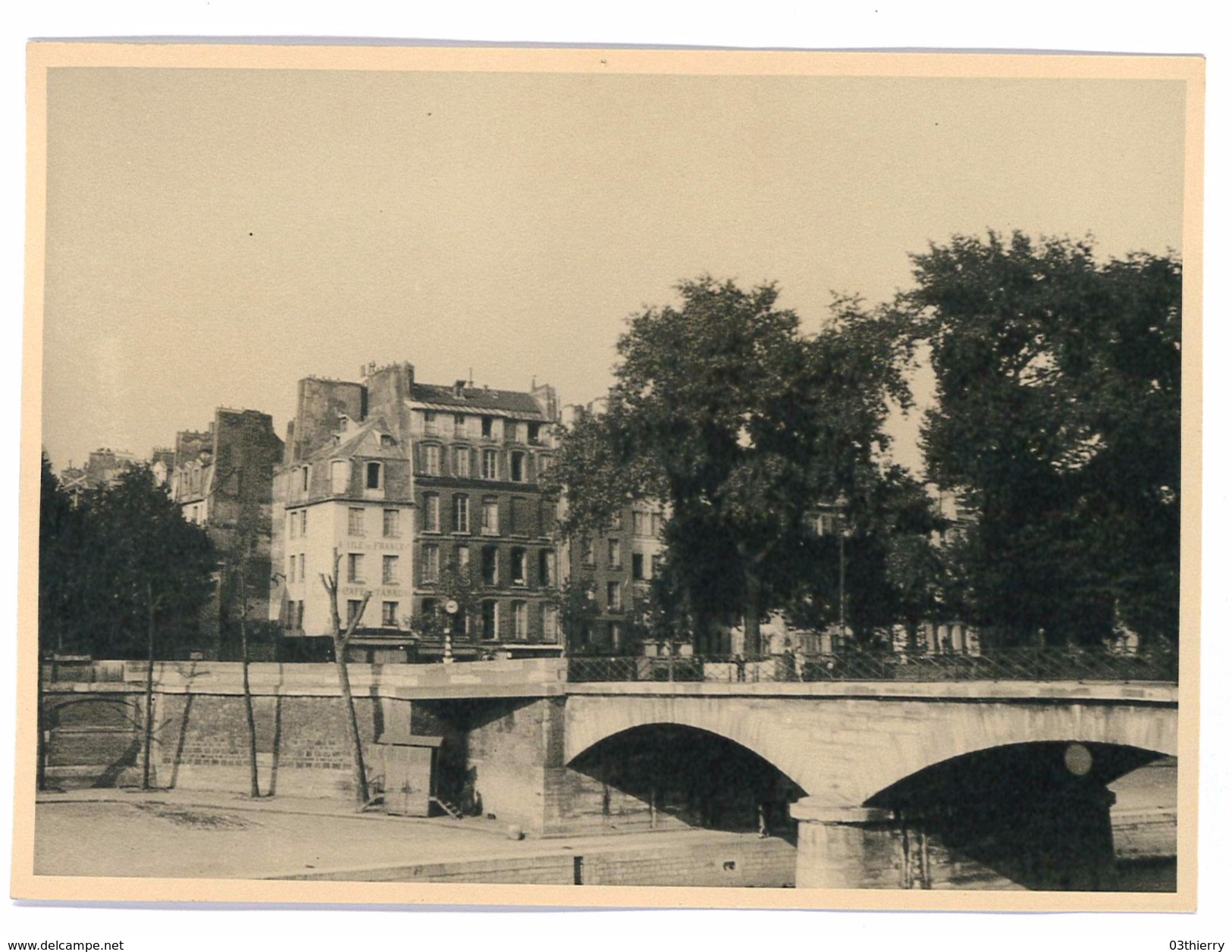 PHOTO PAPIER FORT PARIS V 1942 - Luoghi