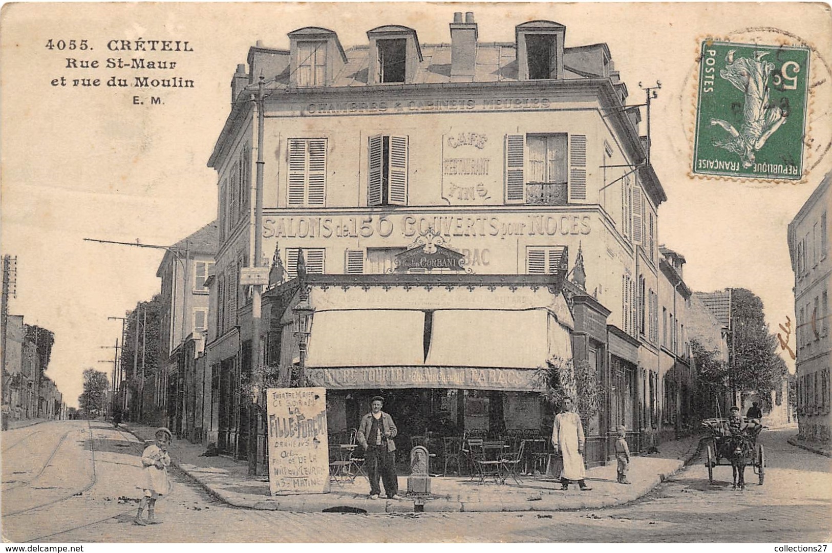 94-CRETEIL- RUE ST MAUR ET RUE DU MOULIN - Creteil