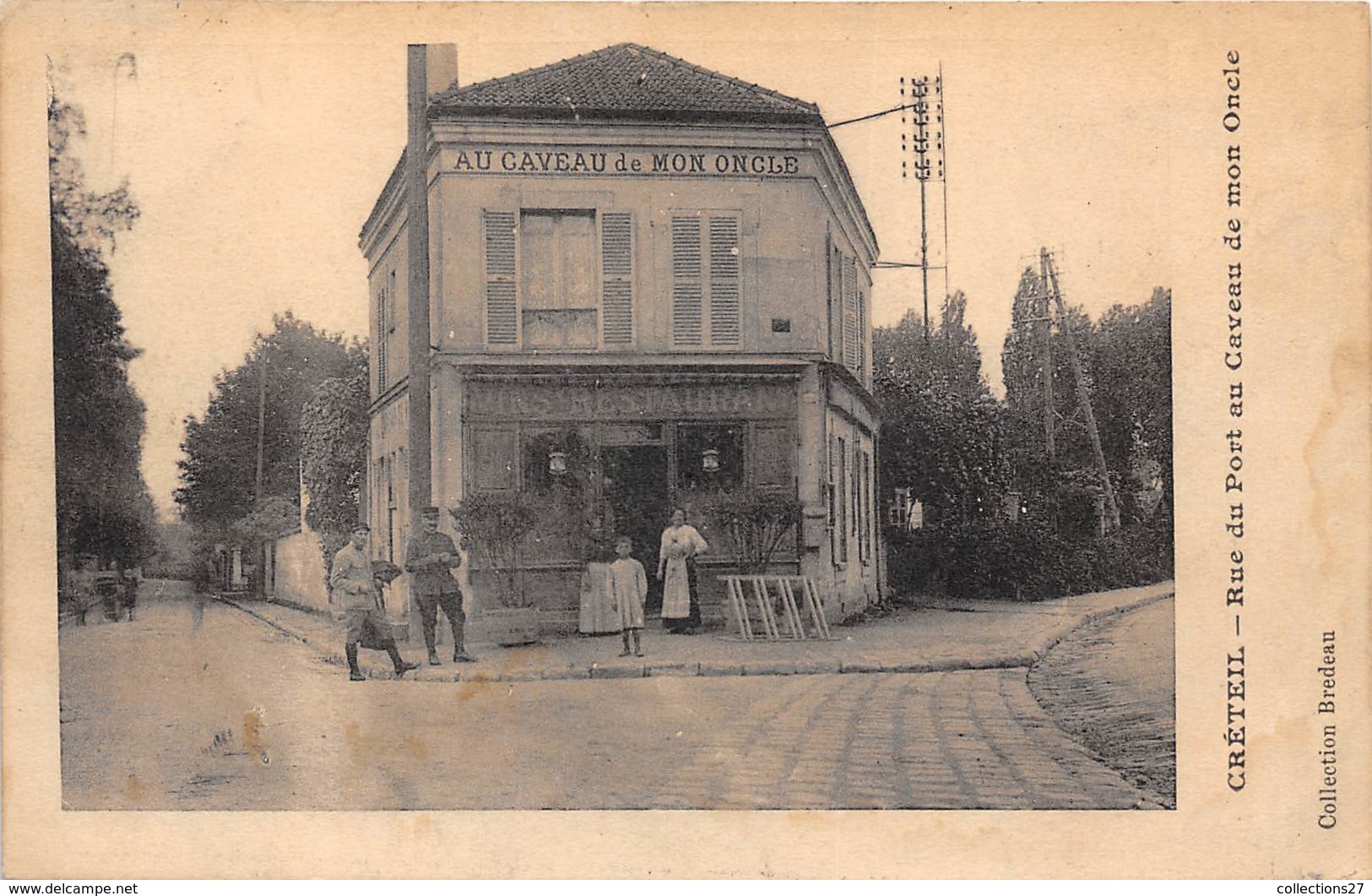 94-CRETEIL- RUE DU PORT AU CAVEAU DE MON ONCLE " RESTAURANT " - Creteil